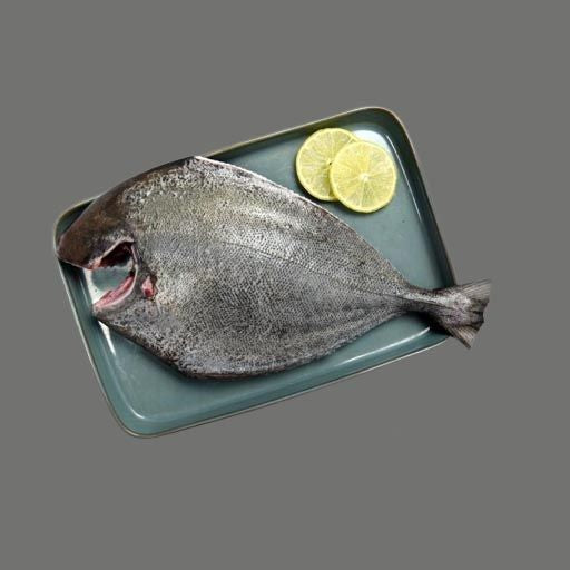 Black Pomfret (Karuppu Vavval/Halwa Fish)